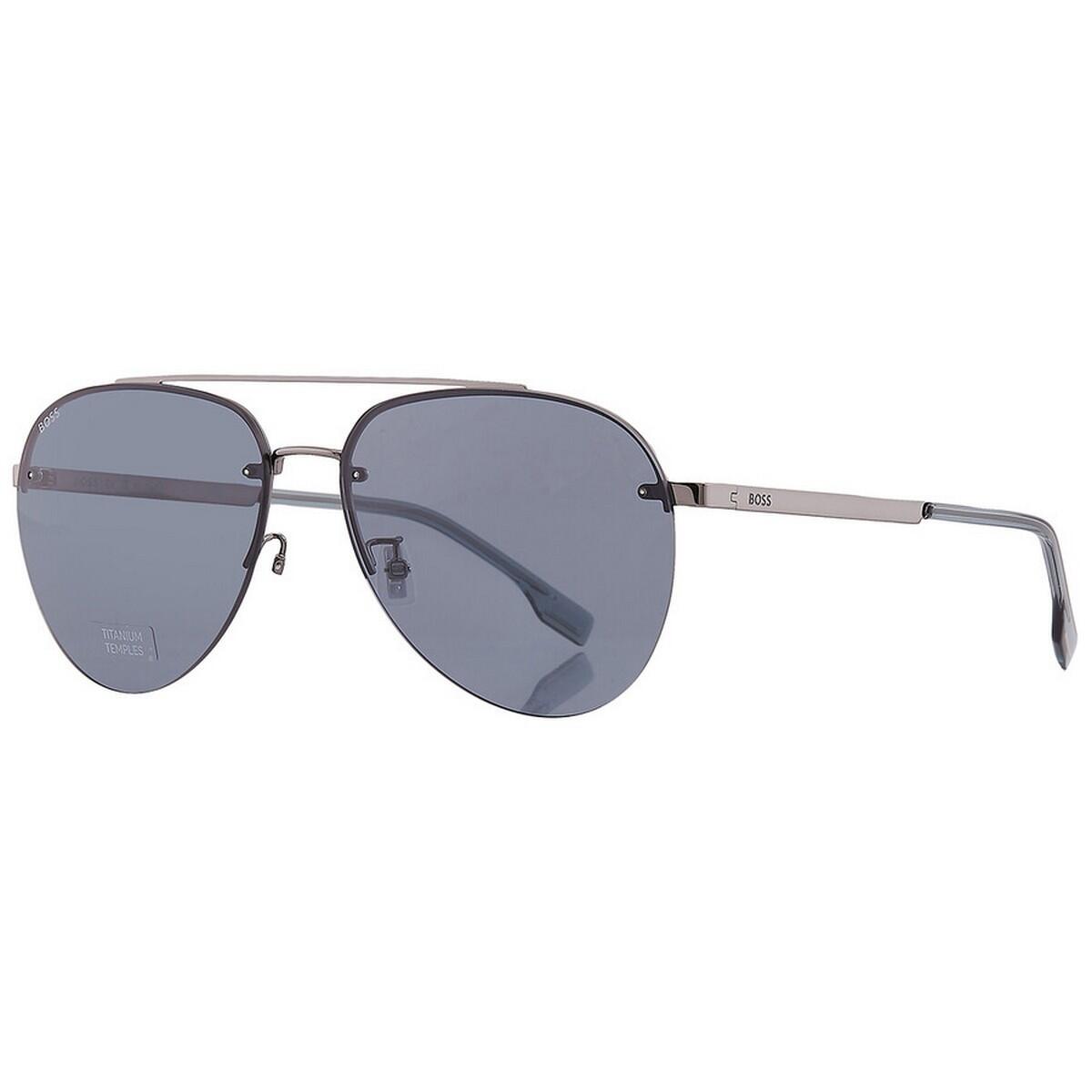 Mens 1537/F/SK 06LB IR Sunglasses (Dark Ruthenium/Grey) 2/4