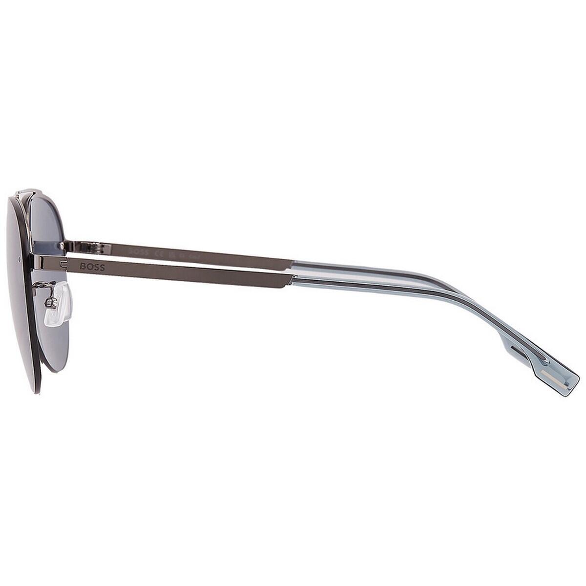 Mens 1537/F/SK 06LB IR Sunglasses (Dark Ruthenium/Grey) 4/4