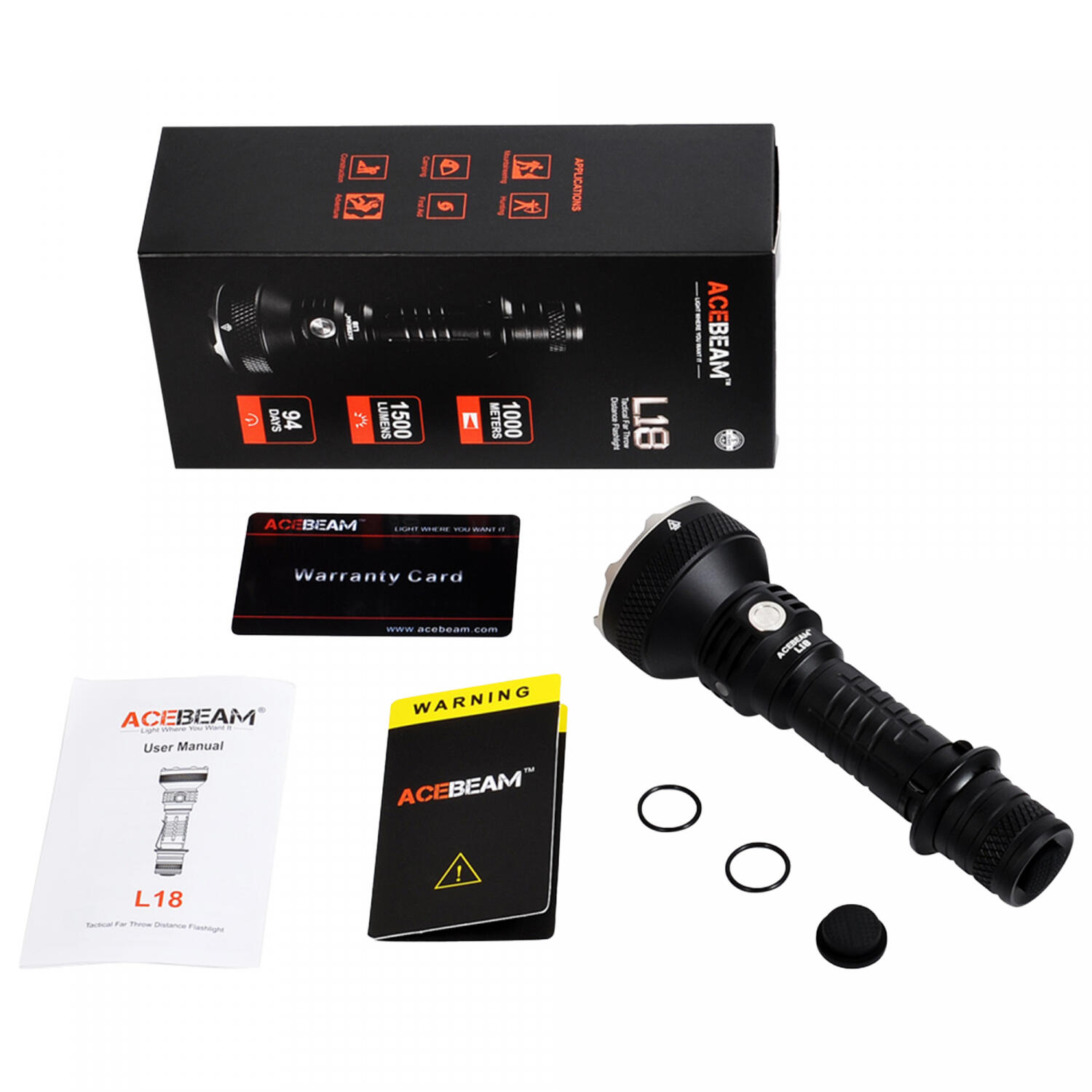 Bearstep AceBeam L18 mit 1.500 Lumen 3/3