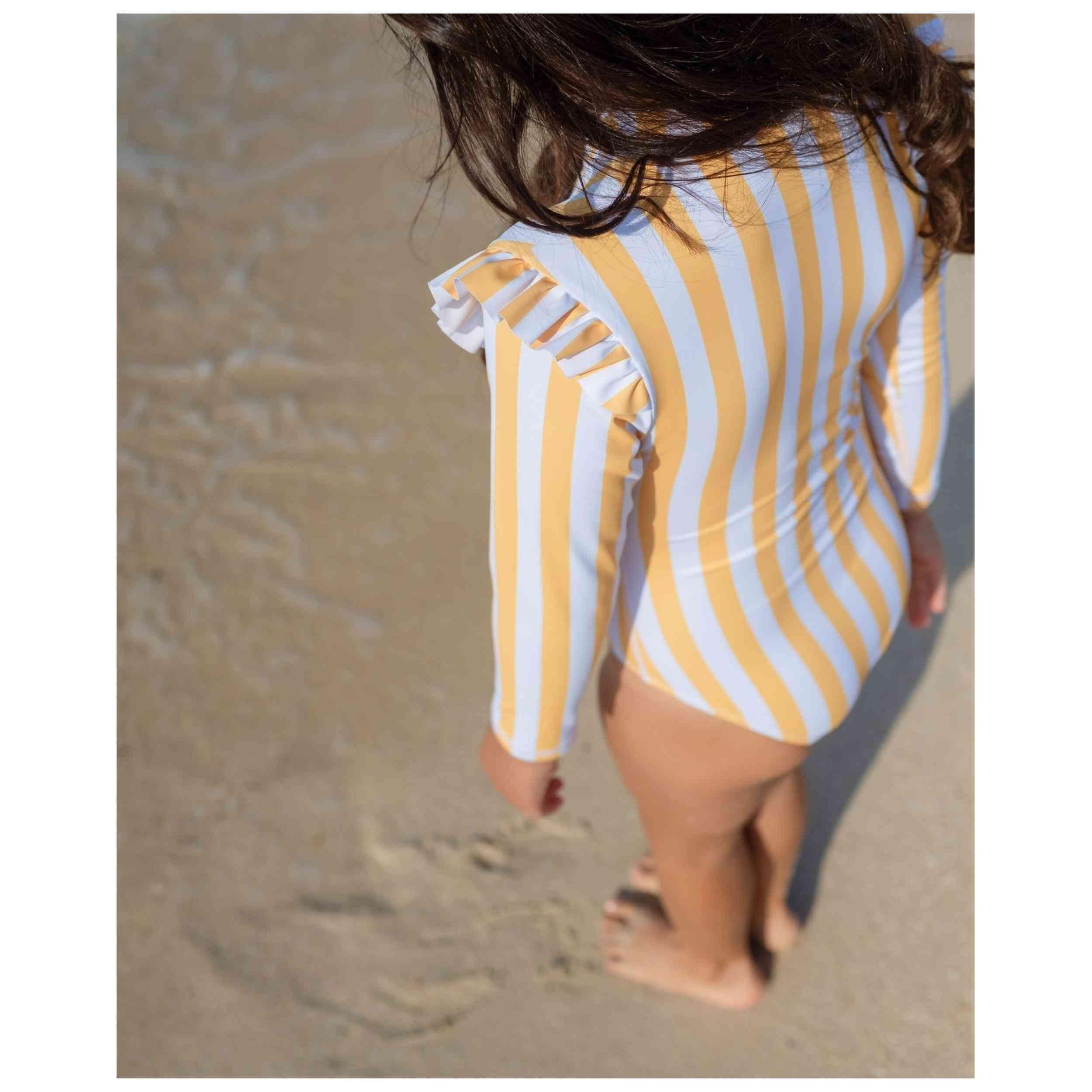 Costume da bagno Badawii modello BAÑADOR NIÑA MANGA LARGA - Summer S per ragazzi 4/5