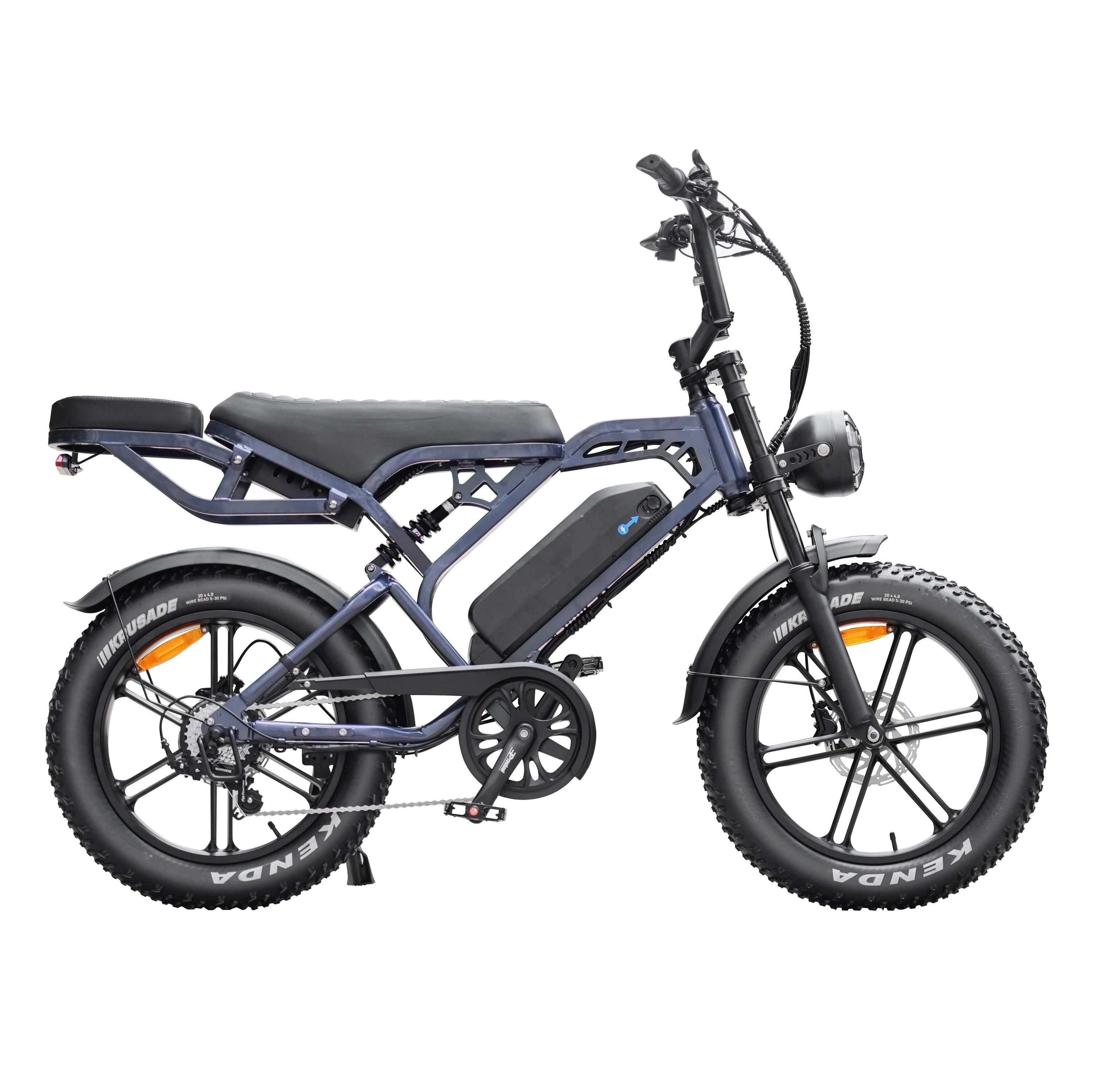V20 Pro Fatbike - Donkergrijs - Inclusief Accessoiresset 2/5