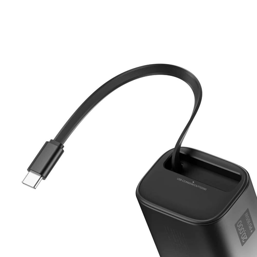 Retractable 165 Powerbank avec câble USB-C 165W 6/6