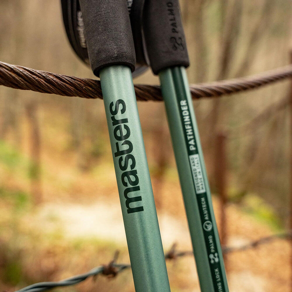 Kije trekingowe Masters PATHFINDER SAGE GREEN/DARK GREEN Uniwersalny 4/4