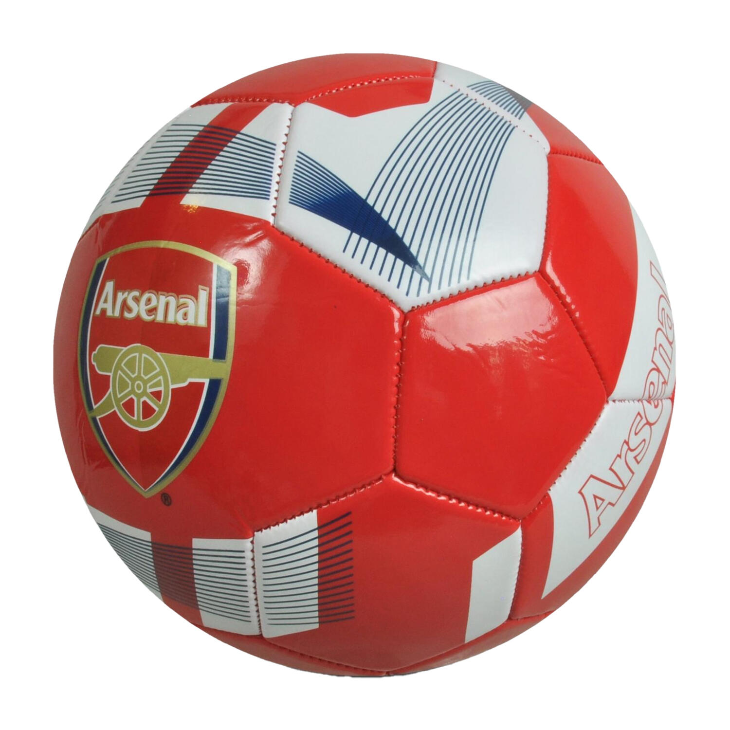 Ballon De Foot (Rouge Bordeaux) Taille 5 2/3