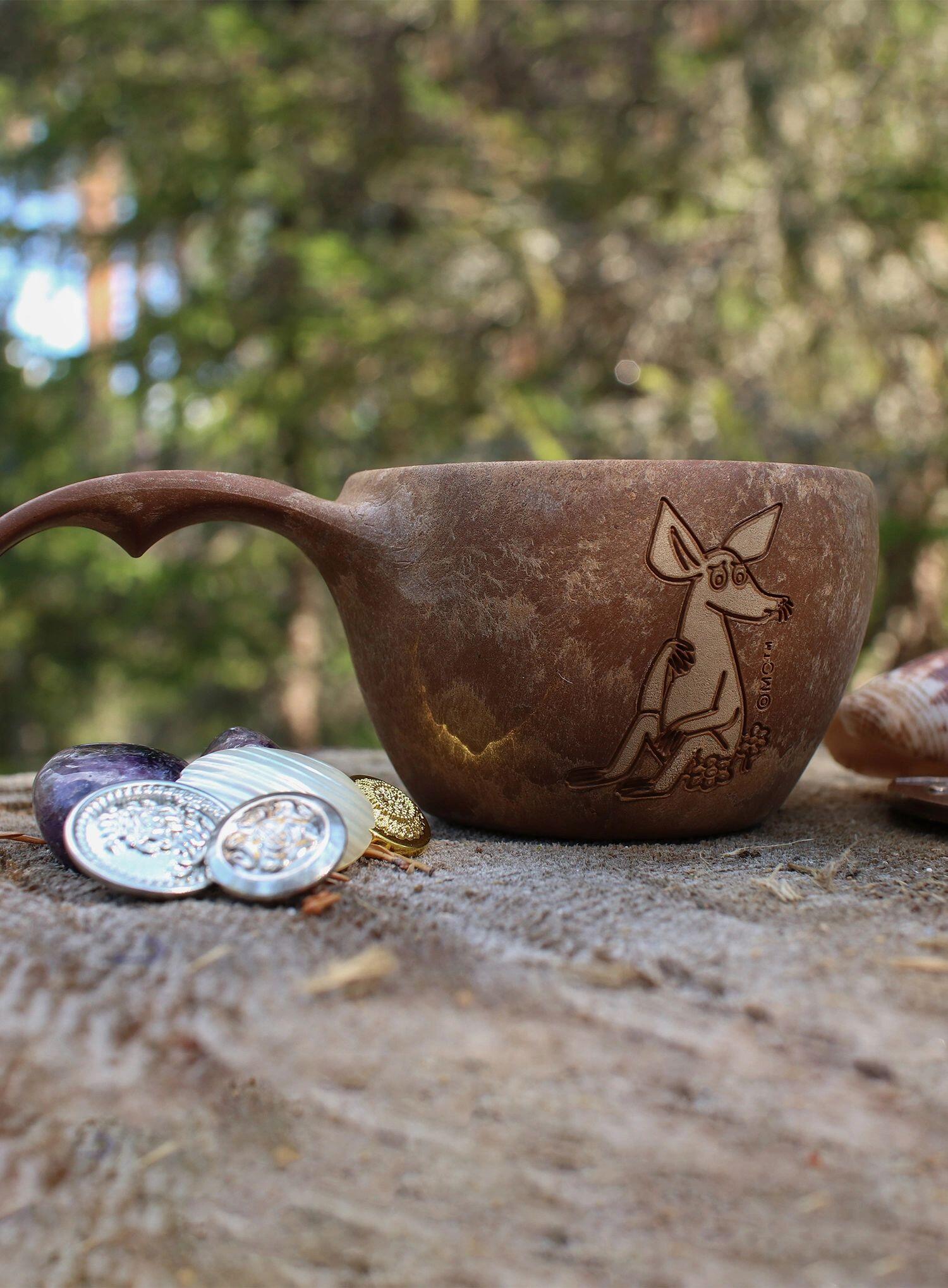 Kubek turystyczny Kupilka 12 Moomin Sniff (0,12 l) - brown 3/5