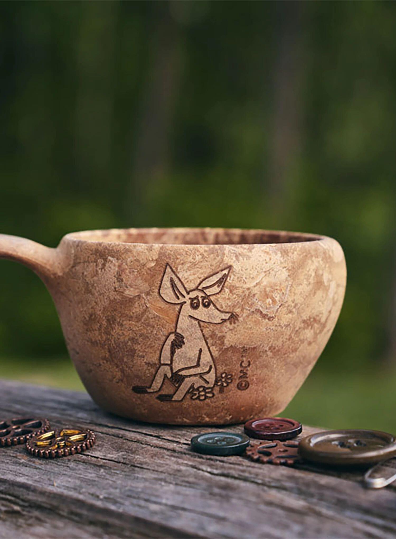 Kubek turystyczny Kupilka 12 Moomin Sniff (0,12 l) - brown 2/5