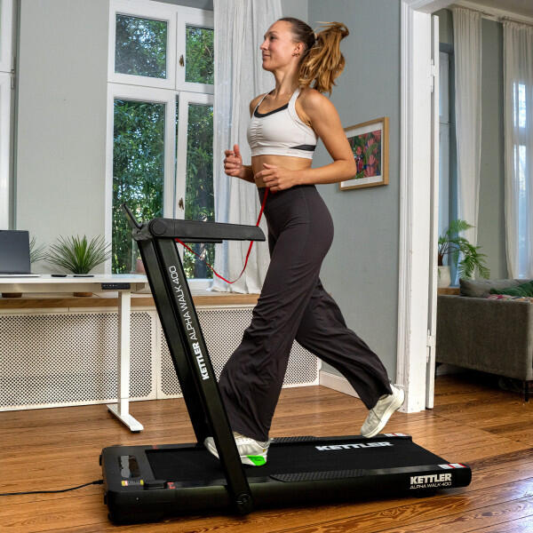 Walking Pad - klappbar - maximale Geschwindigkeit: 12 km/h - mit Fernbedienung 4/7