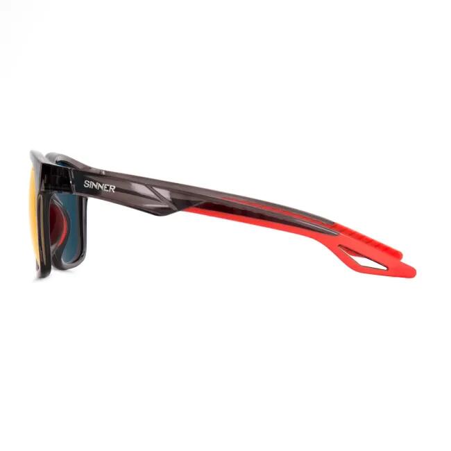Ochelari de soare SINNER Faveira, Negru/Rosu, Unisex