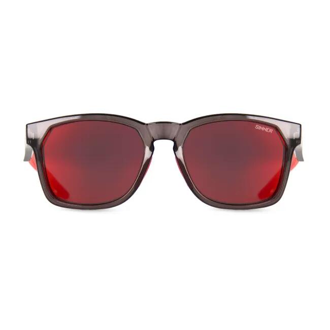 Ochelari de soare SINNER Faveira, Negru/Rosu, Unisex