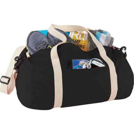 Sac De Voyage THE COTTON BARREL Mixte (Noir) 45 x 25 x 25 cm