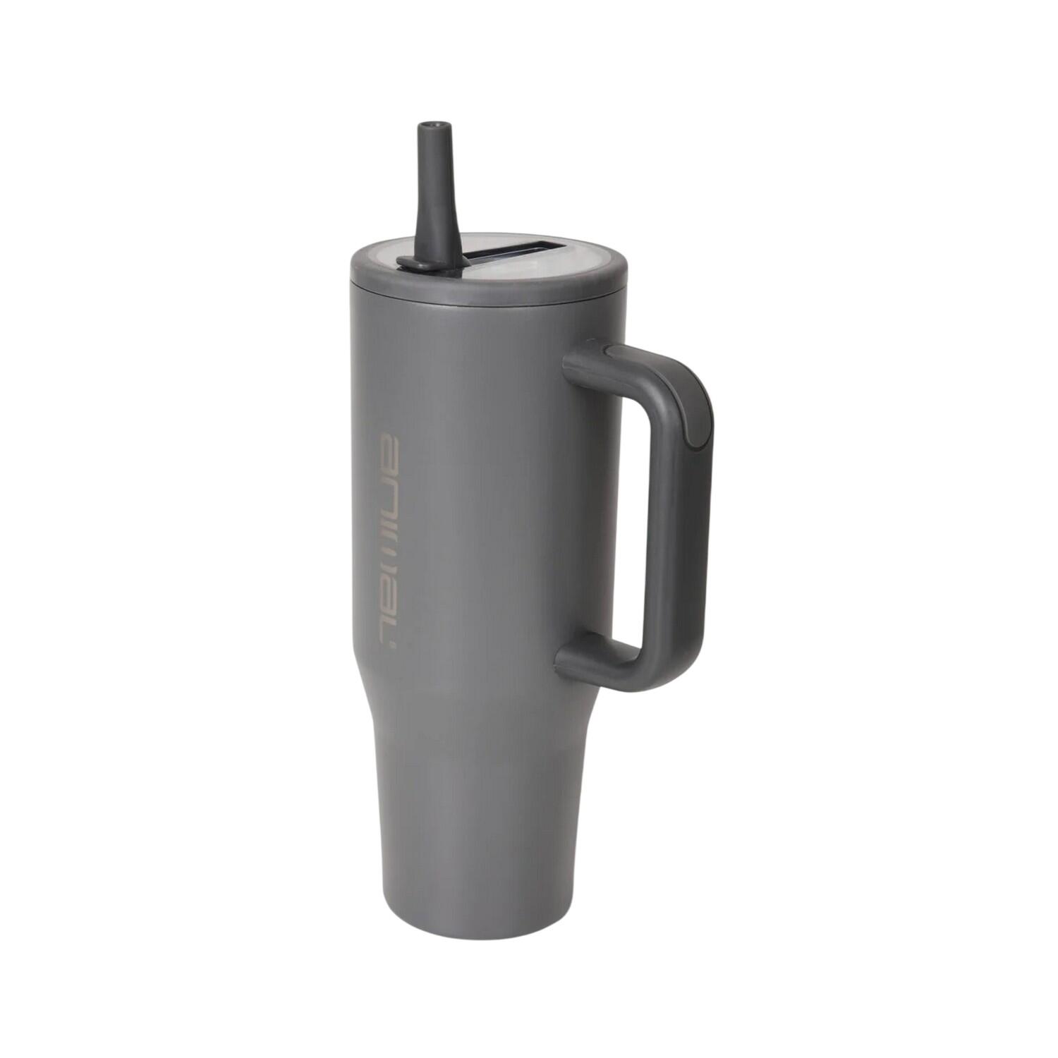 Trinkbecher, Reise, 1,1 L Damen und Herren Grau 2/4