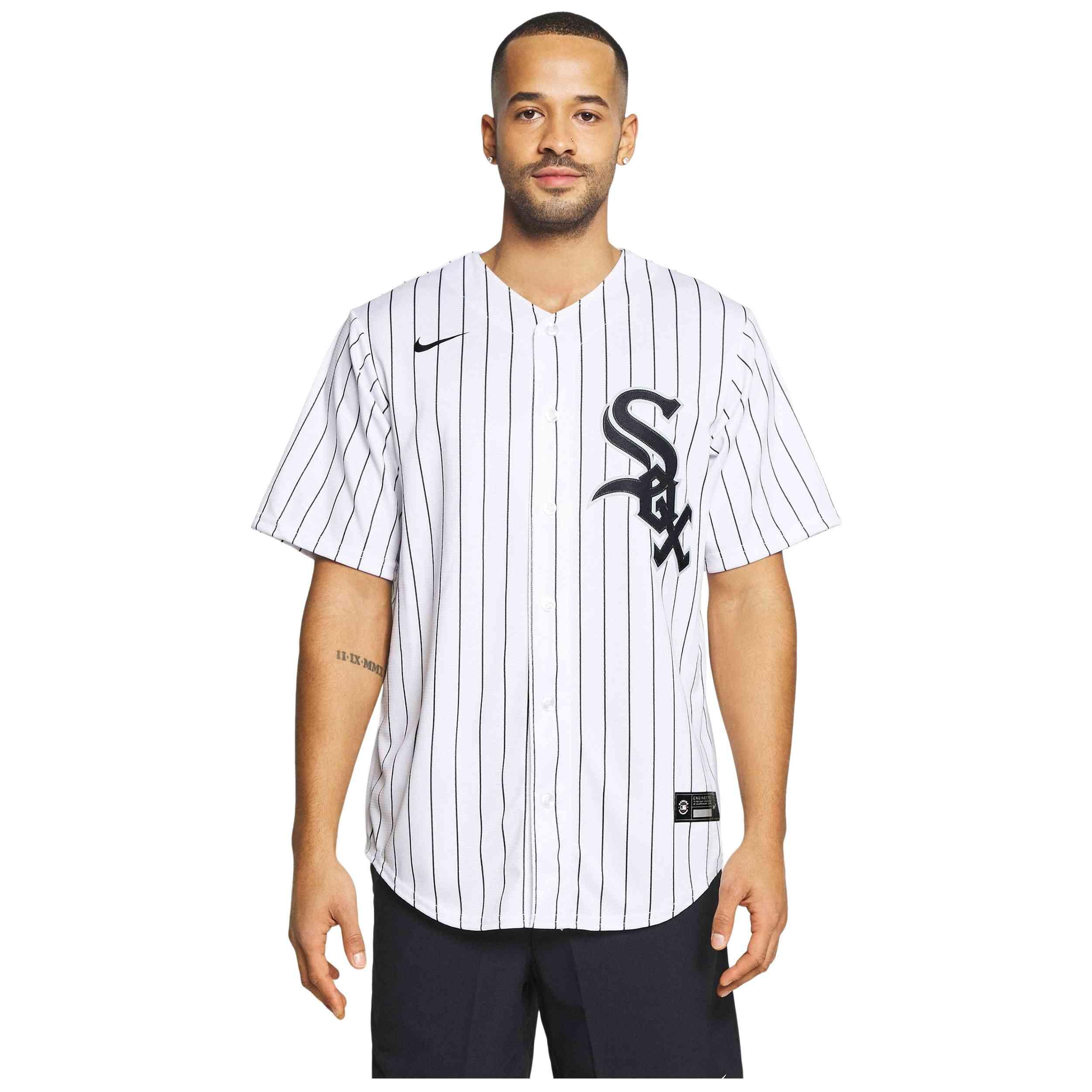 Maglia da baseball Nike modello Performance MLB Chicago White Sox per uomini 2/5