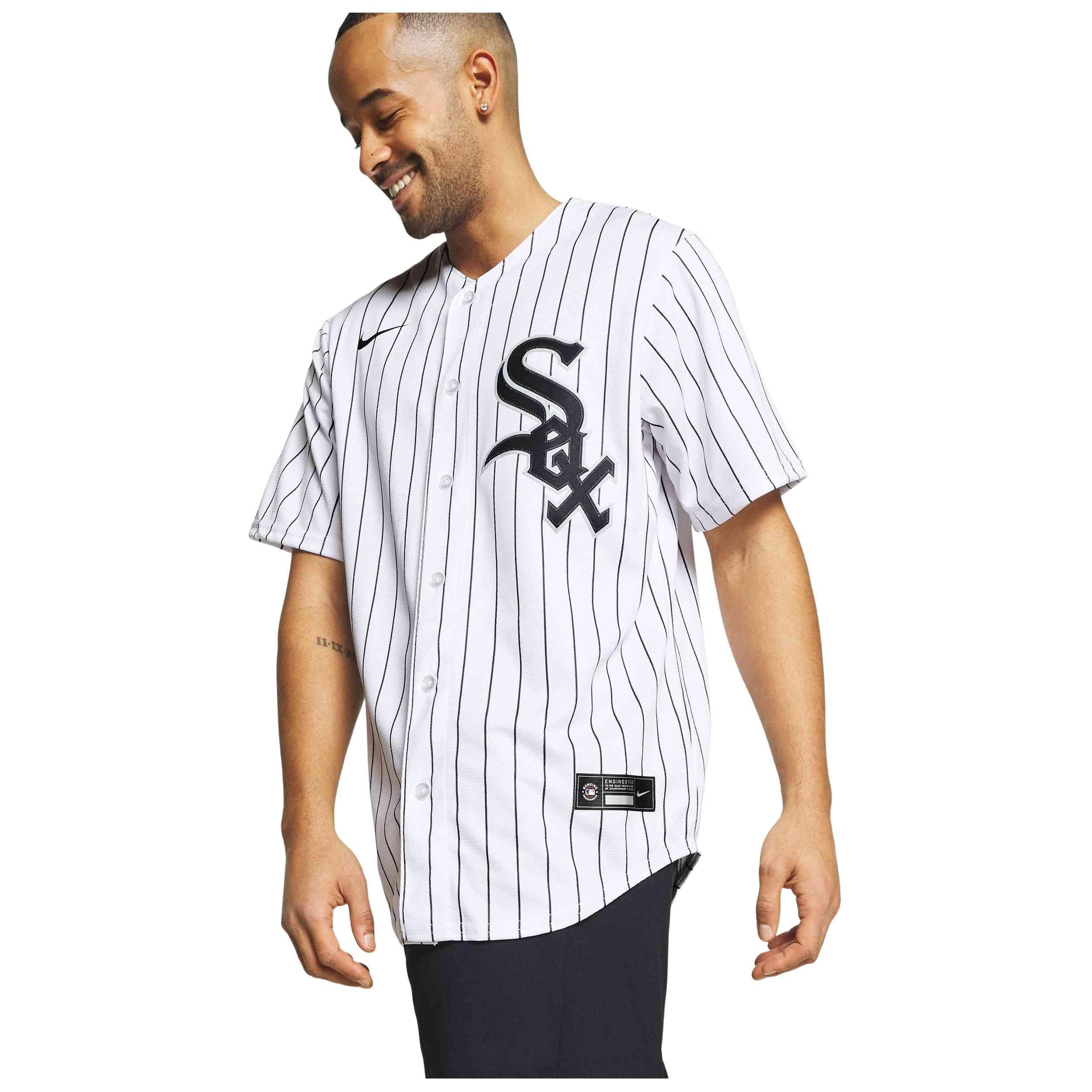 Maglia da baseball Nike modello Performance MLB Chicago White Sox per uomini 4/5