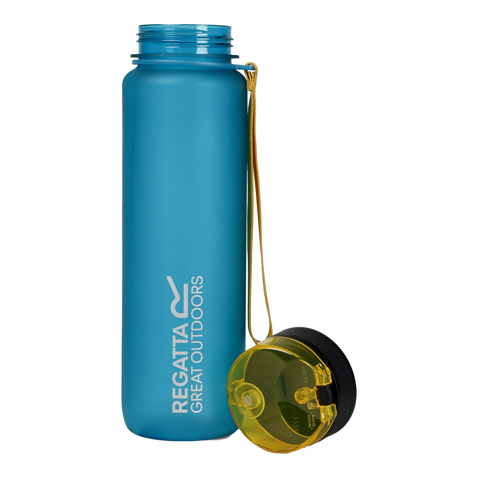 Tritan 1L waterfles (Mediterraan Blauw) 3/5