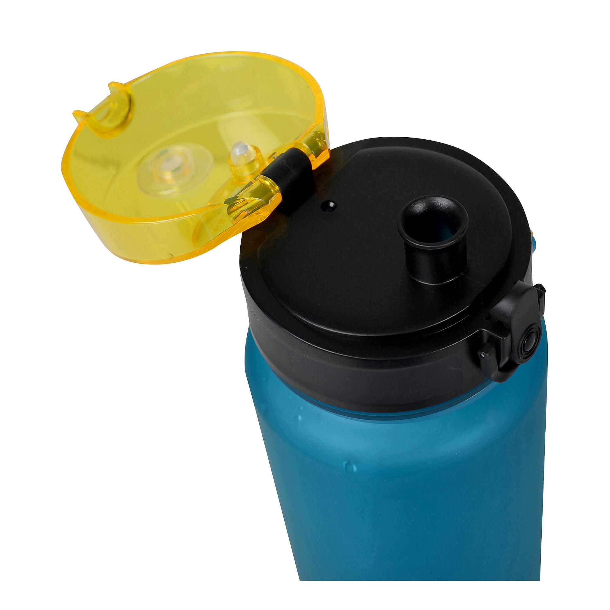Tritan 1L waterfles (Mediterraan Blauw) 4/5