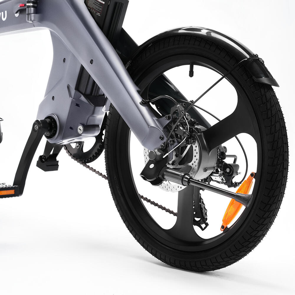 Vélo électrique pliant DYU T1, compact et urbain, 20 pouces 6/7