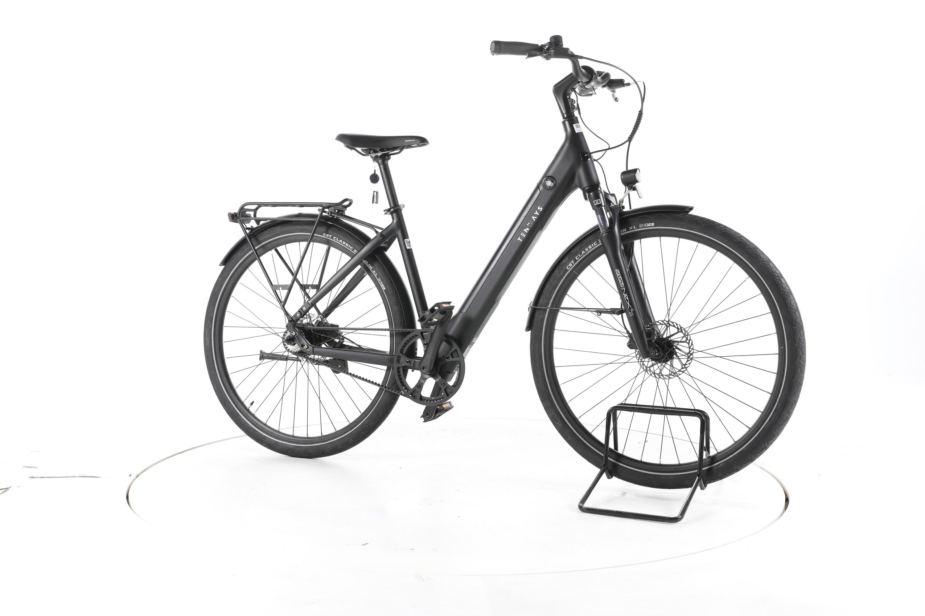 Tweedehands - TENWAYS CGO800S City E-Bike Lage instap - Zeer goed 2/7