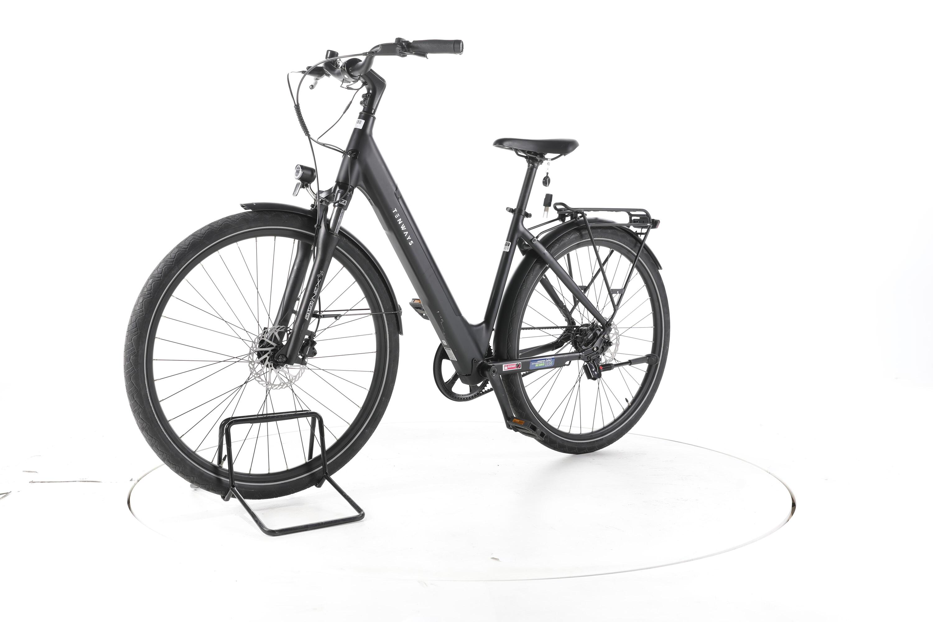 Tweedehands - TENWAYS CGO800S City E-Bike Lage instap - Zeer goed 5/7