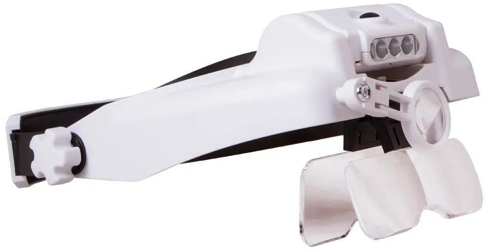Unisex - Stirnlupe - wechselbare Linsen, led - H7 - schwarz 3/15
