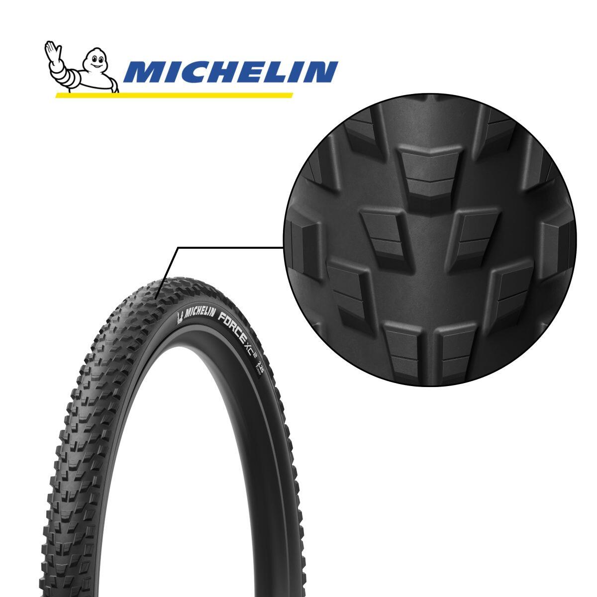 Lot de 2 pneus VTT 29x2.25 Tubeless Ready Cross Country 57-622 3/7