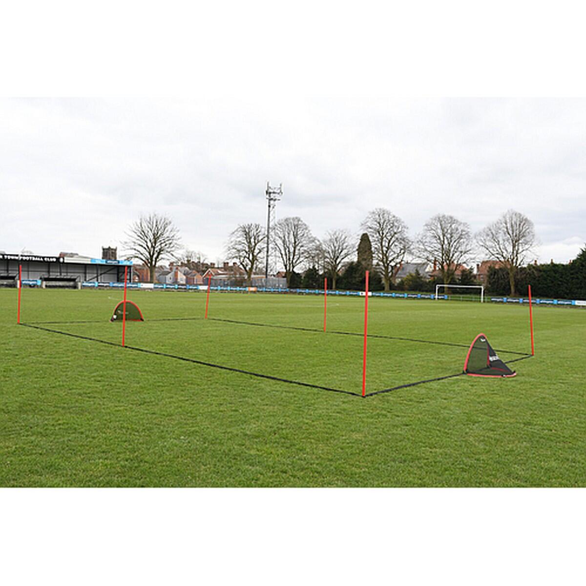 Football Line Marker Set (Pack of 6) (Black) 2/6