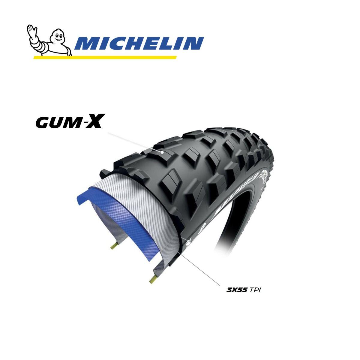 Lot de 2 pneus VTT 29x2.25 Tubeless Ready Cross Country 57-622 5/7