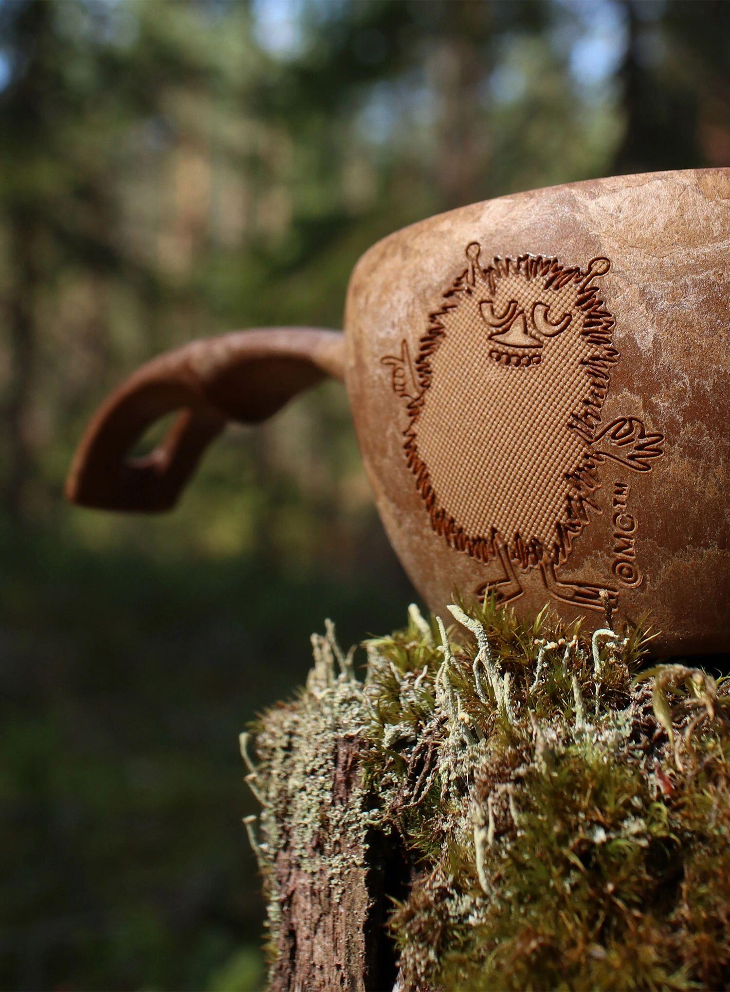 Kubek turystyczny Kupilka 12 Moomin Stinky (0,12 l) - brown 4/5