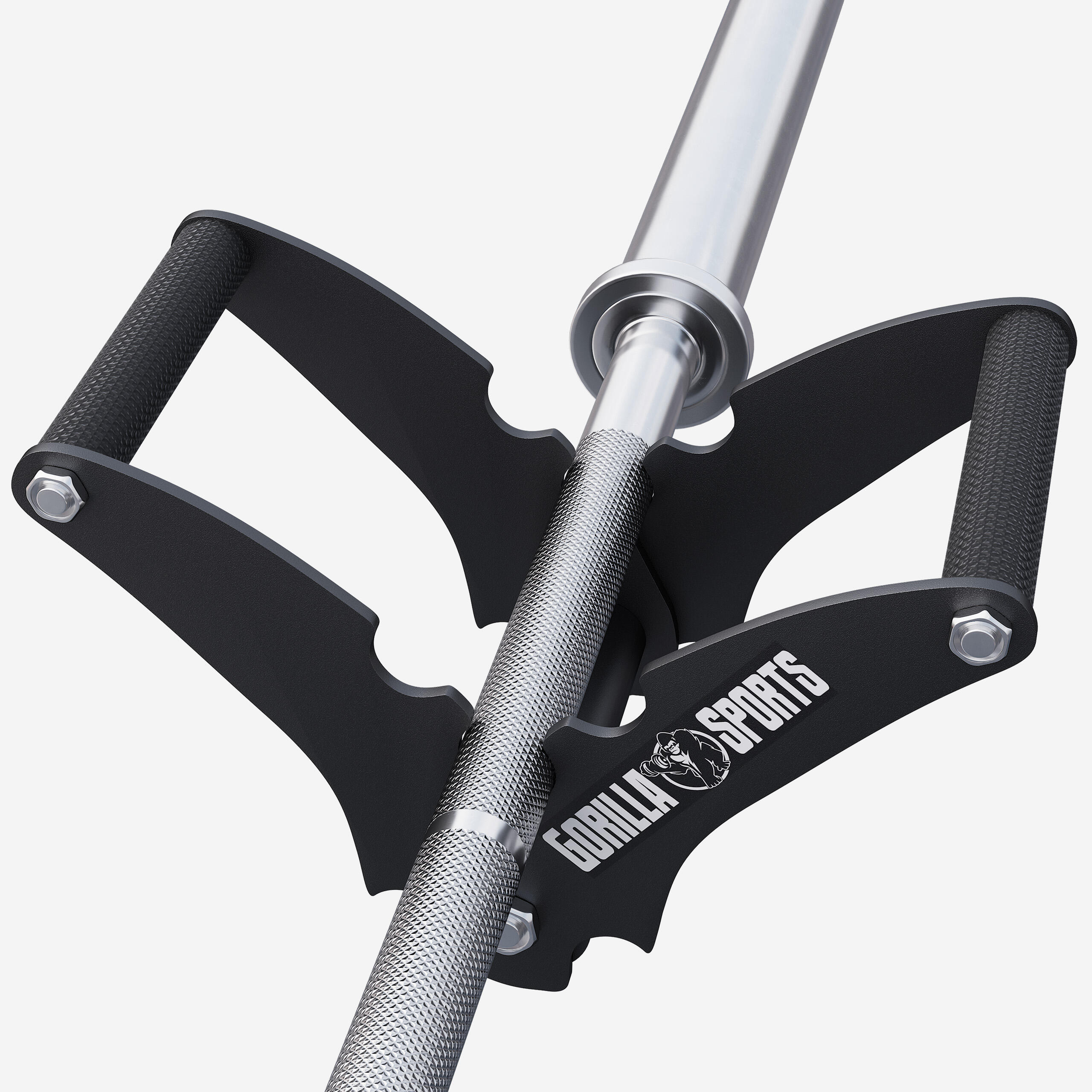 Poignée T-Bar Row 2in1, 3 largeurs de prise, forme en V, charge max. 200 kg 3/5