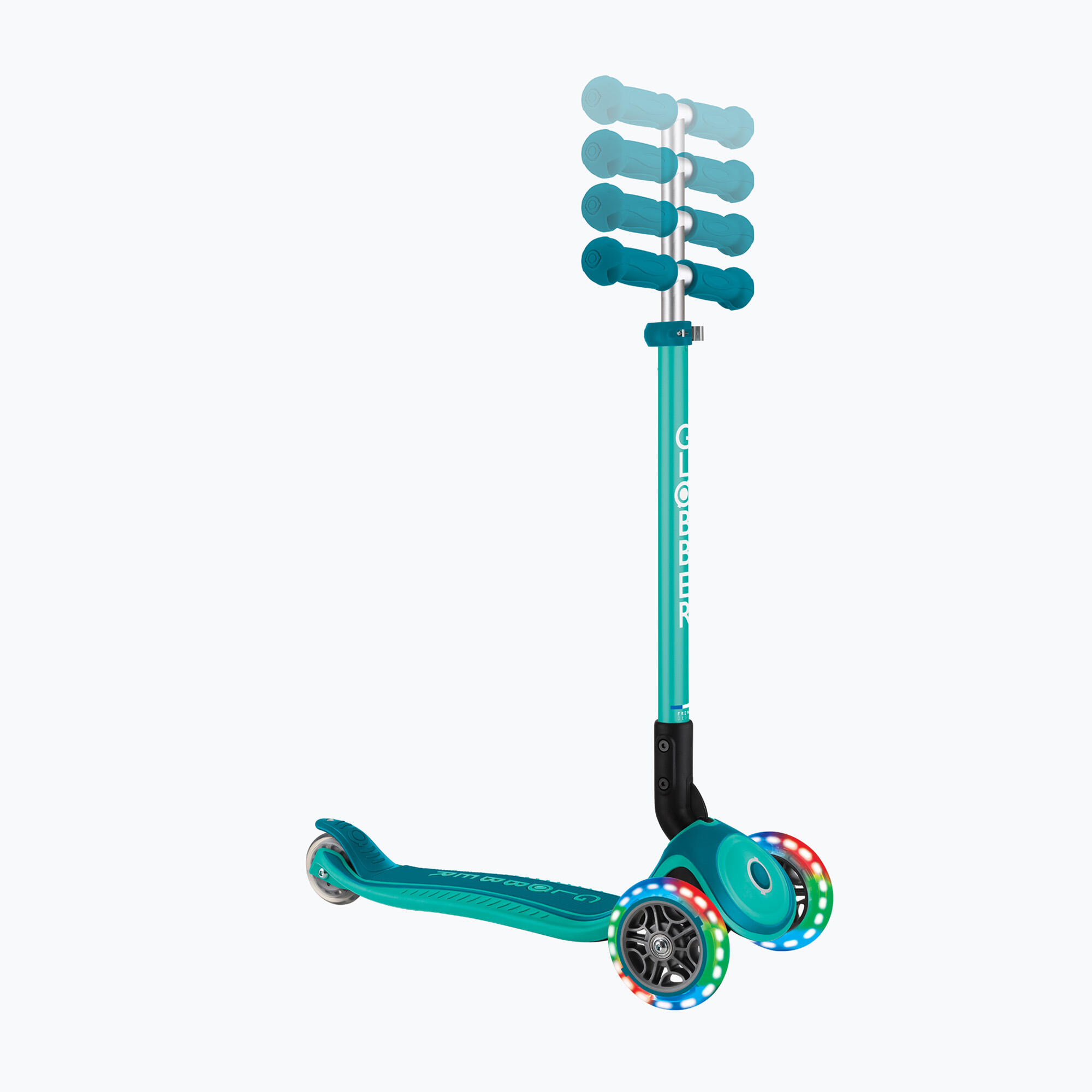Hulajnoga trójkołowa dziecięca Globber Primo Foldable Plus Lights 7/7