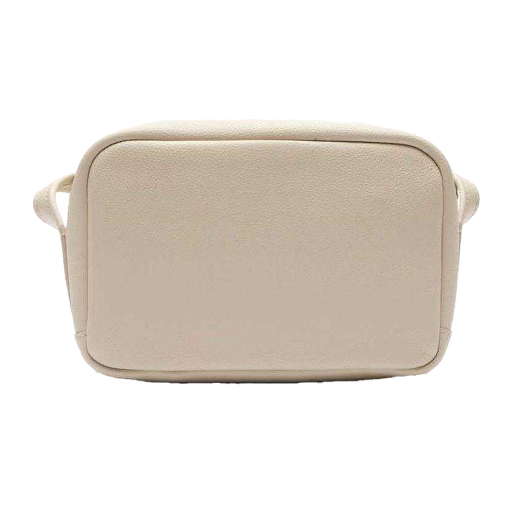 Pelle Borsa A Tracolla Lacoste City Court Bianco 2/4