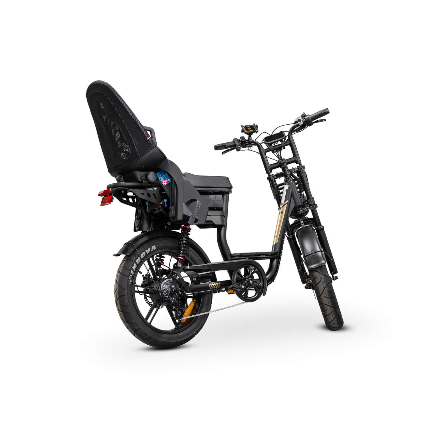 V20 pro Comfort 2026 Edition Dames Family Fatbike met Hydraulische Remmen 4/7
