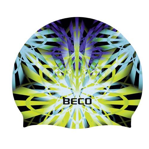 Bonnet de bain Beco en silicone imprimé 1/1