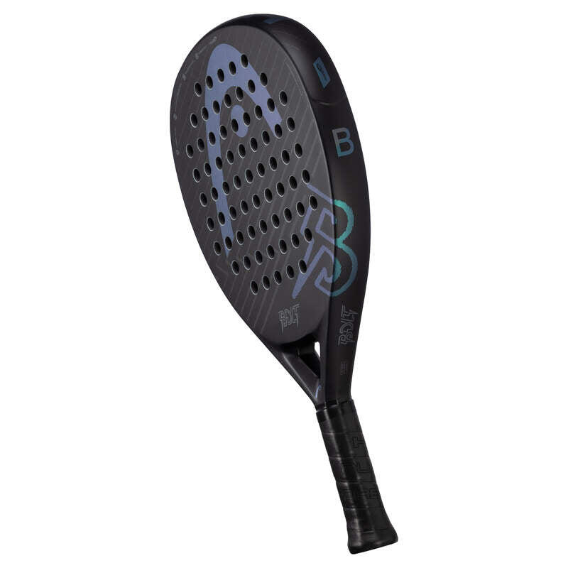 BOULON DE TÊTE 2025 NOIR/IMPRIMÉ + HOUSSE DE RAQUETTE DE PADEL 3/6