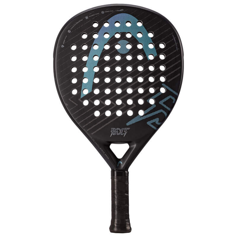 BOULON DE TÊTE 2025 NOIR/IMPRIMÉ + HOUSSE DE RAQUETTE DE PADEL 6/6