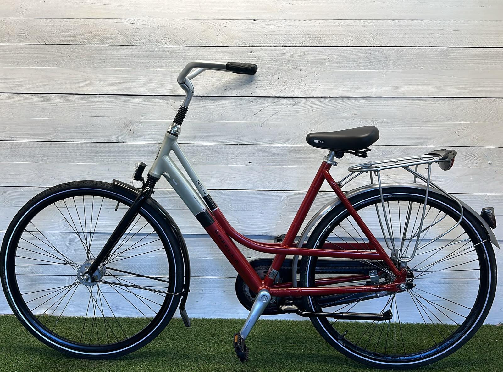 Gazelle stadsfiets 57 cm, rood 3/3