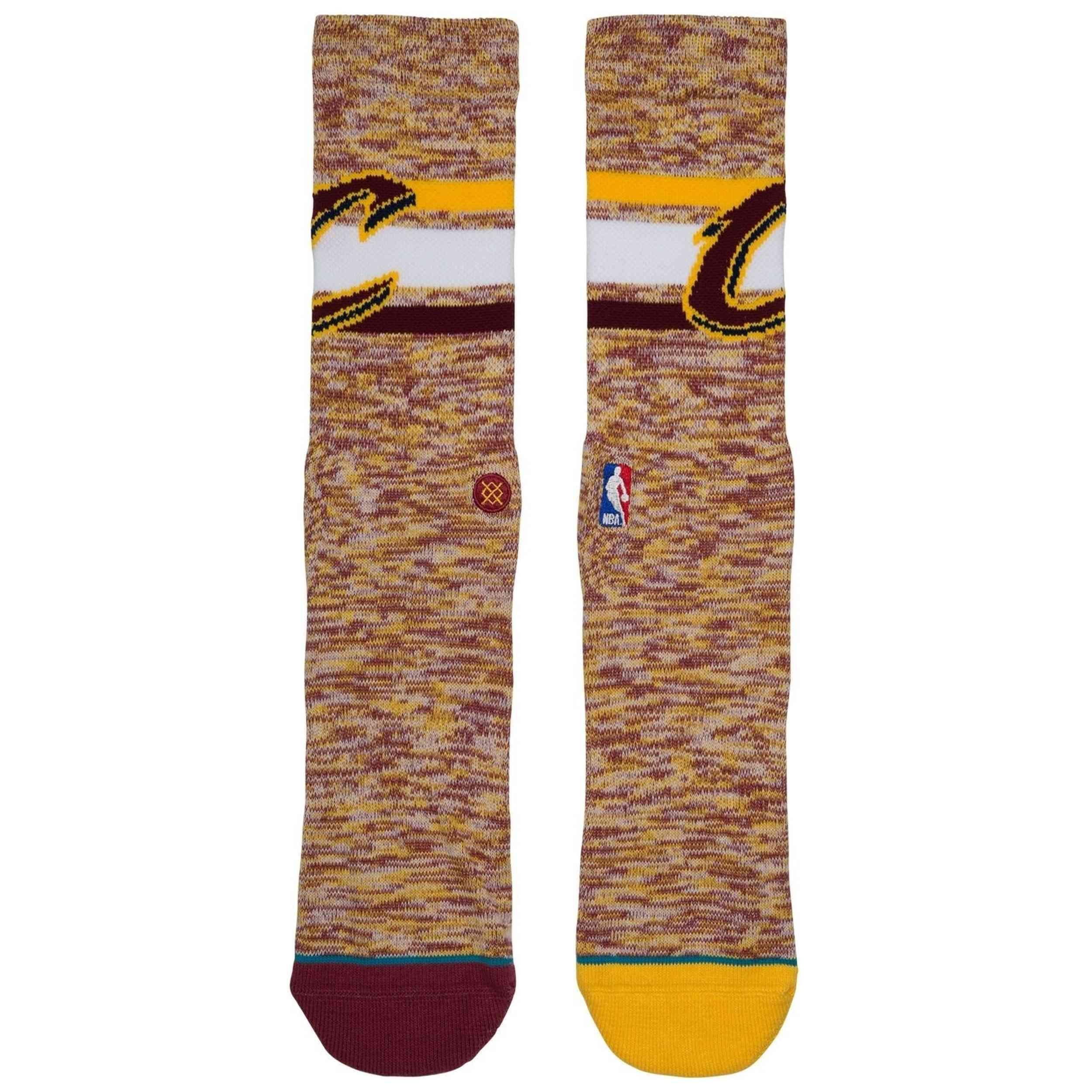 Calzini Stance modello NBA Cleveland Cavaliers Melange Crew per unisex 3/3