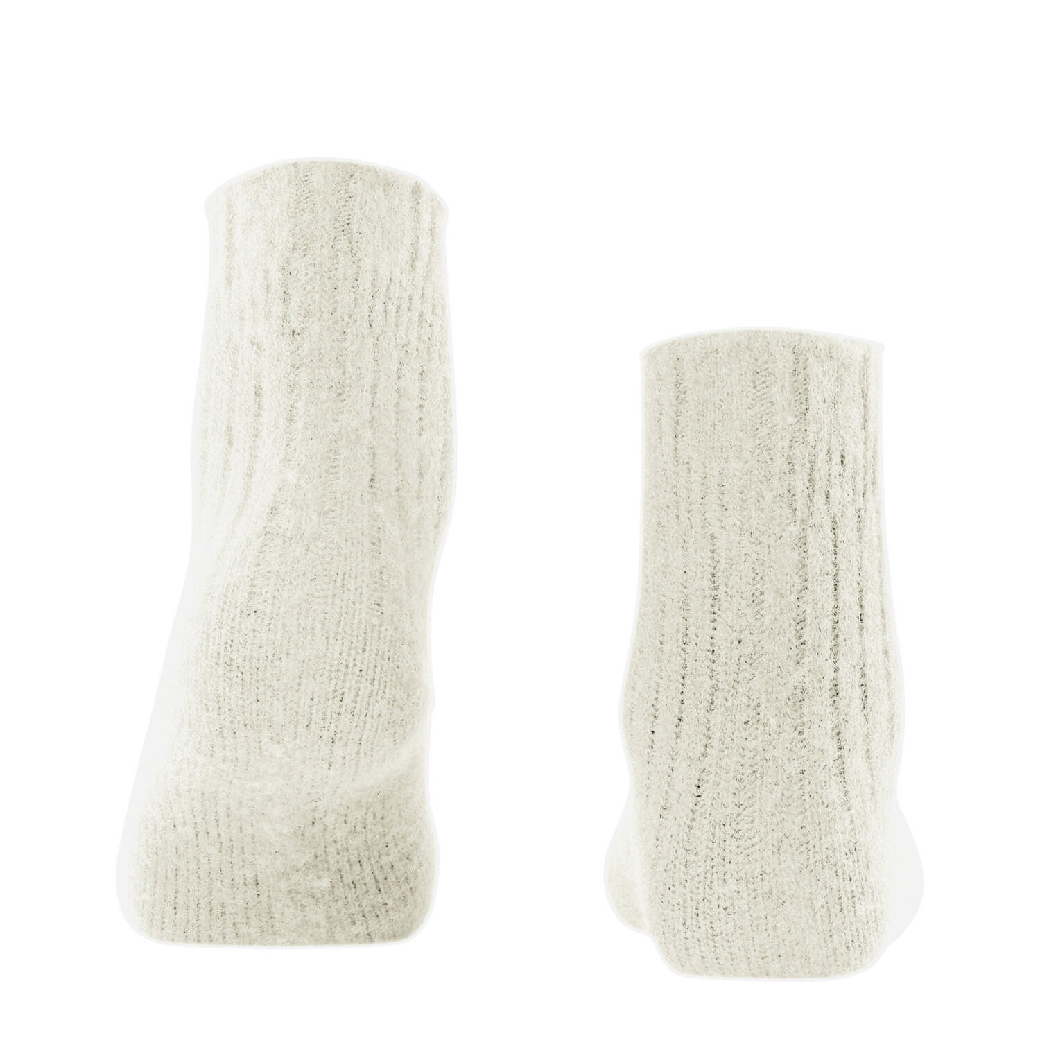Bedsokken met Rib Dames Sokken – Off white – 39-42 2/2