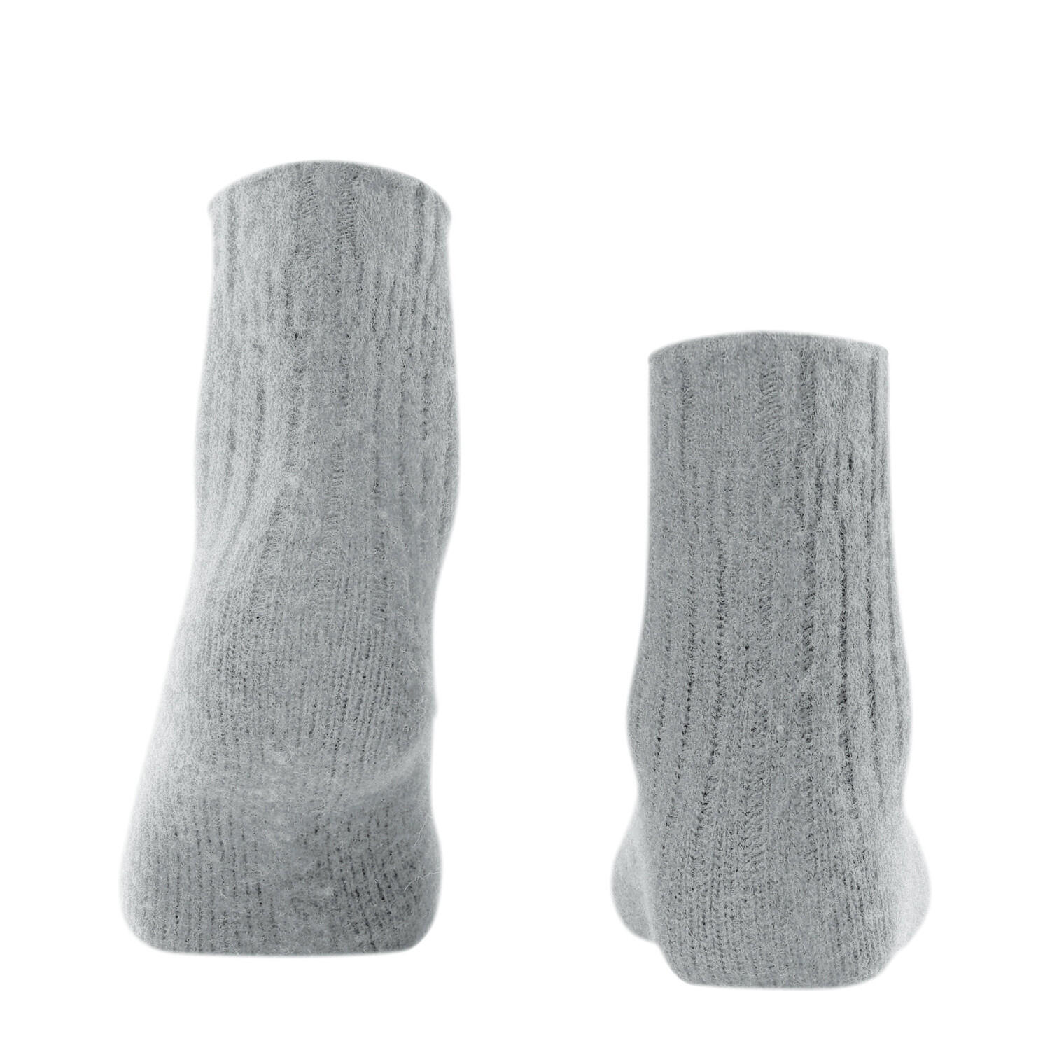 Bedsokken met Rib Dames Sokken – Silver – 35-38 2/2