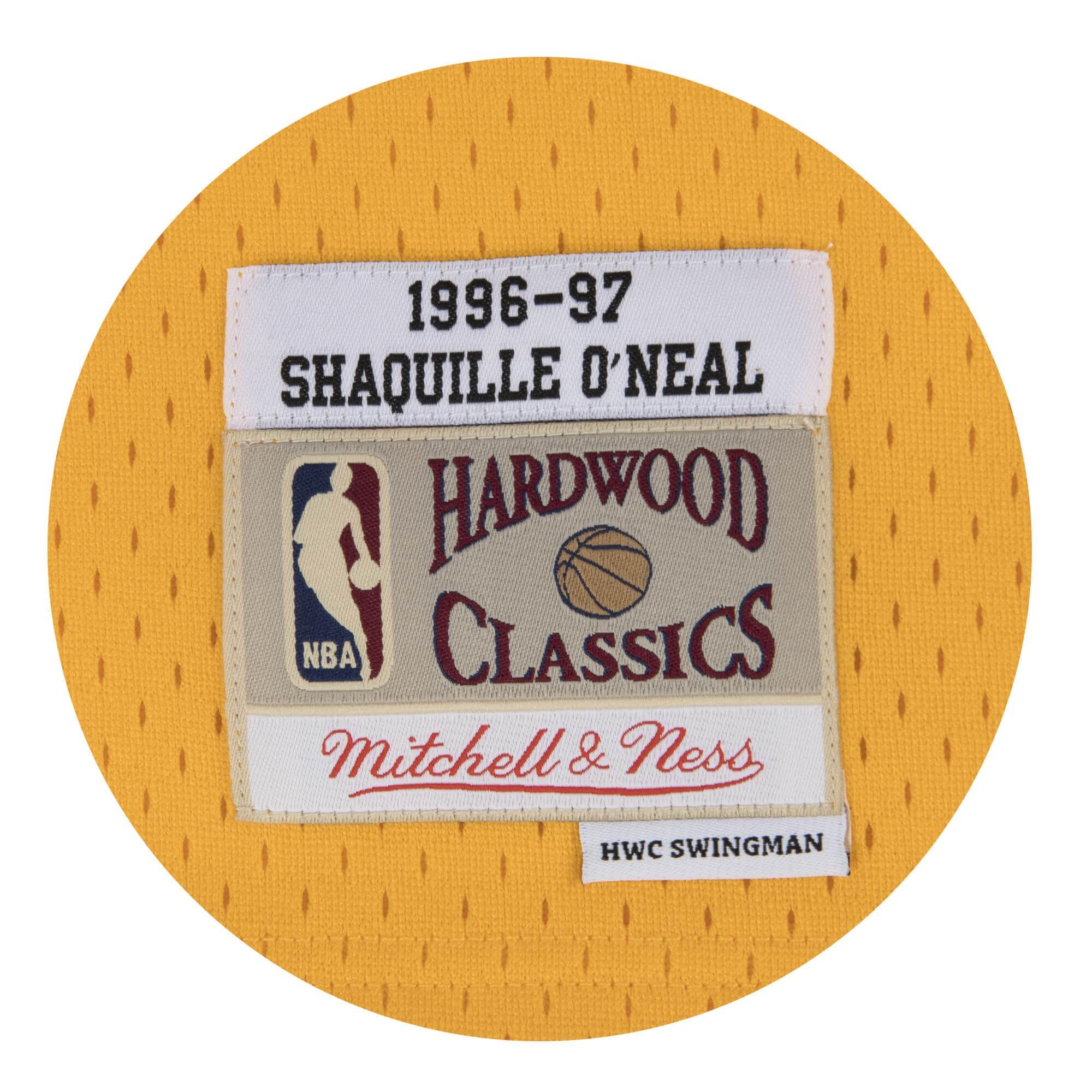 Mitchell & Ness HWC Swingman Jersey Lakers Home 1996-97 Shaquille O'Neal 3/7