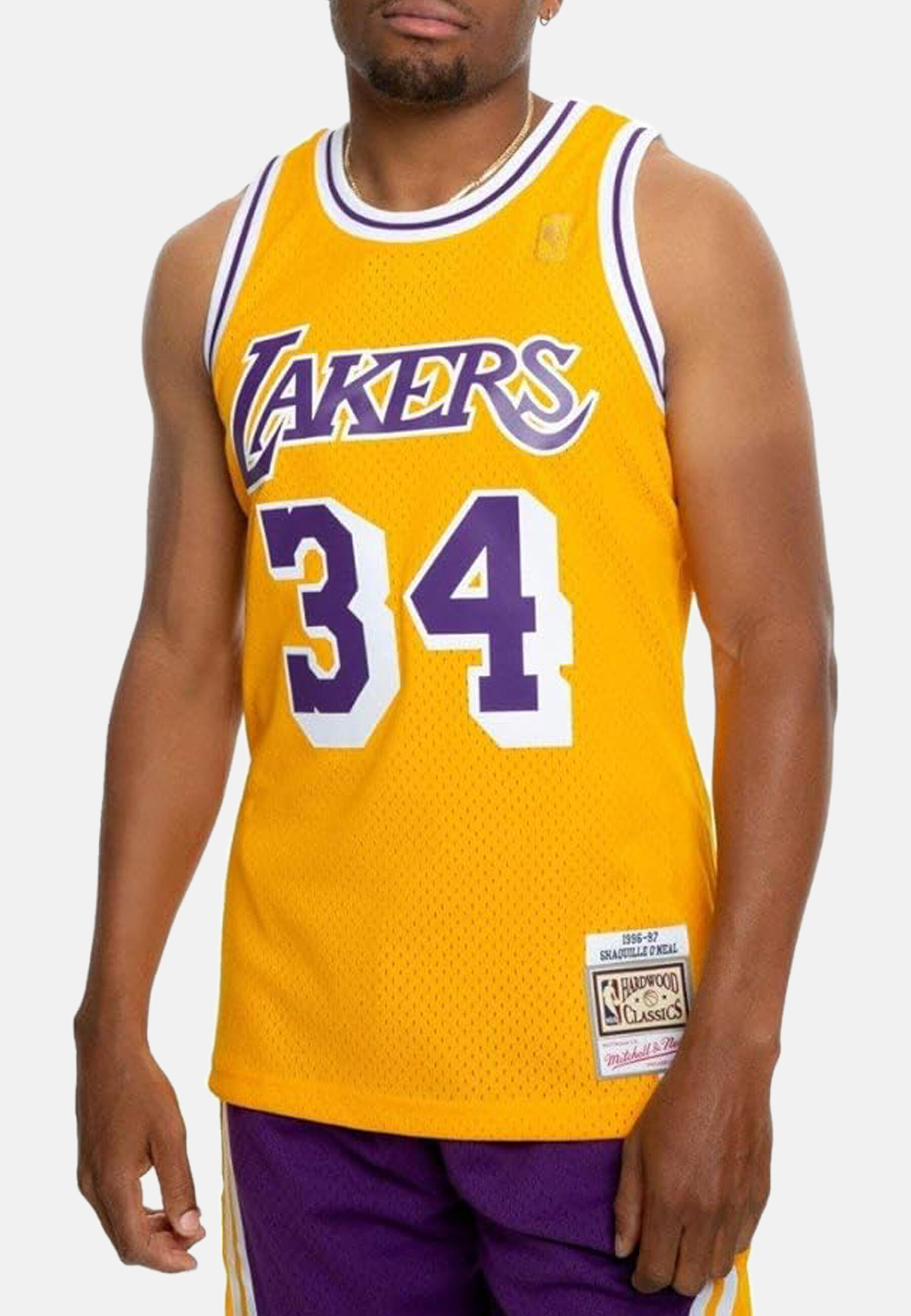 Mitchell & Ness HWC Swingman Jersey Lakers Home 1996-97 Shaquille O'Neal 4/7