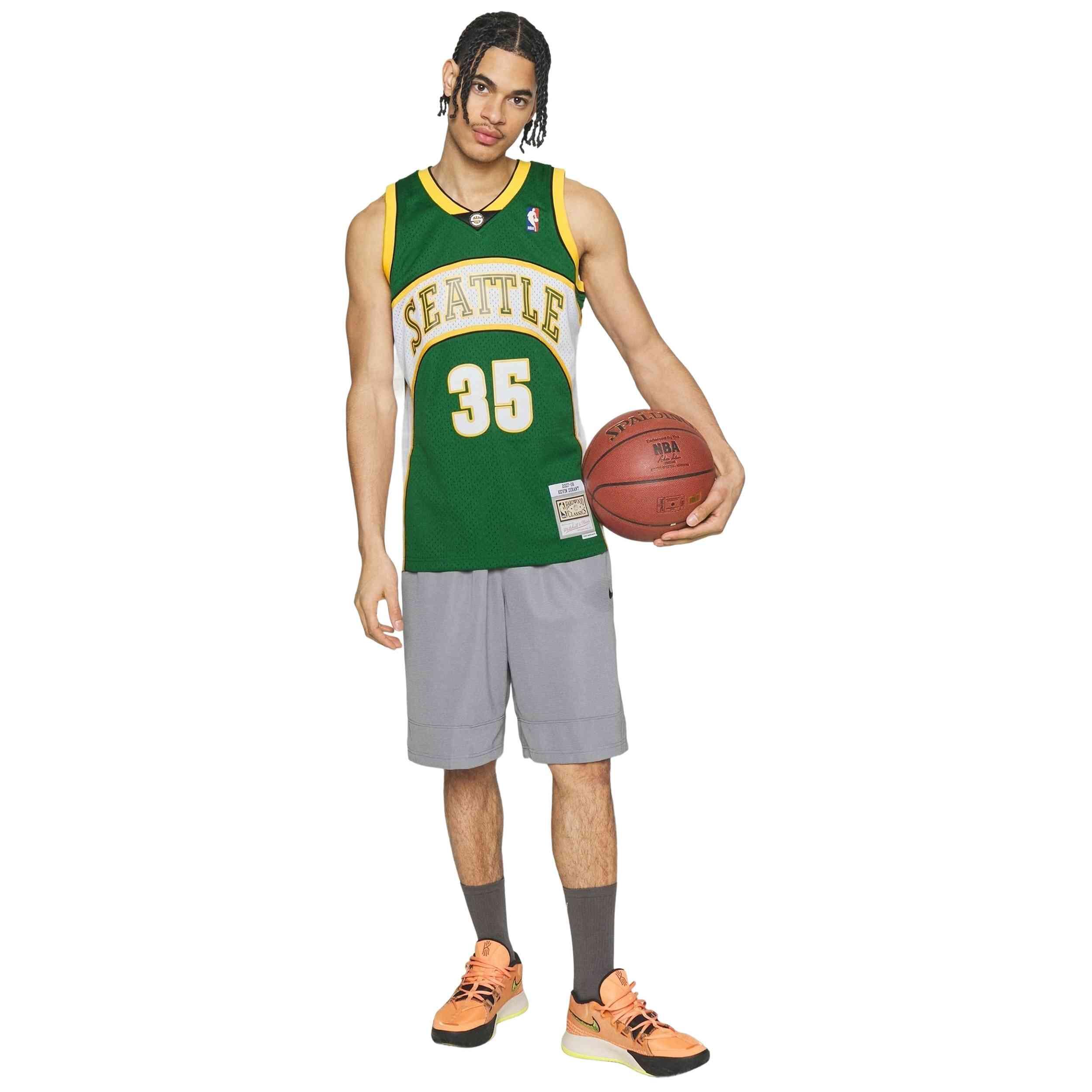 Maglia da basket Mitchell & ness modello SMJYGS18212-SEATLE per uomini 2/5
