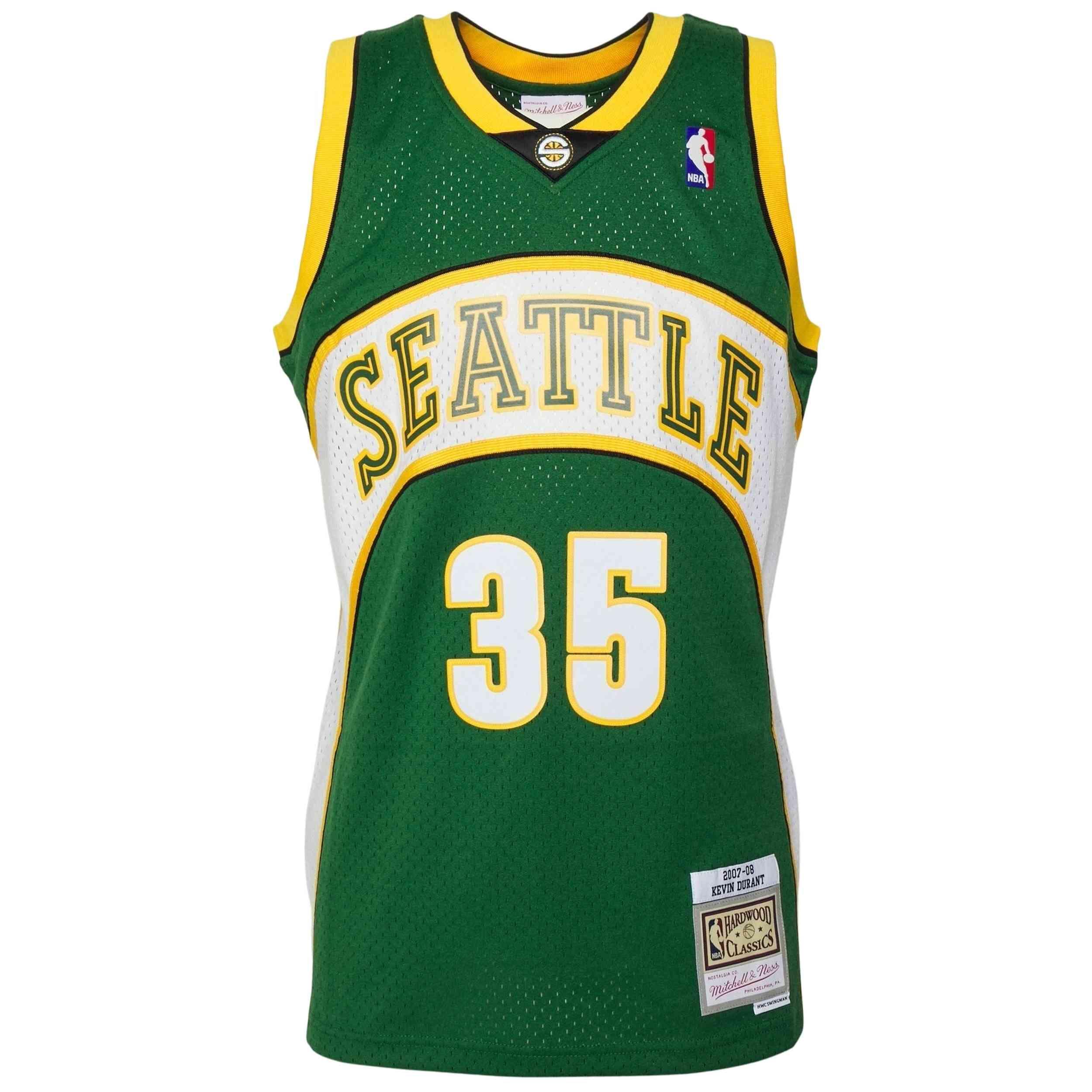 Maglia da basket Mitchell & ness modello SMJYGS18212-SEATLE per uomini 4/5