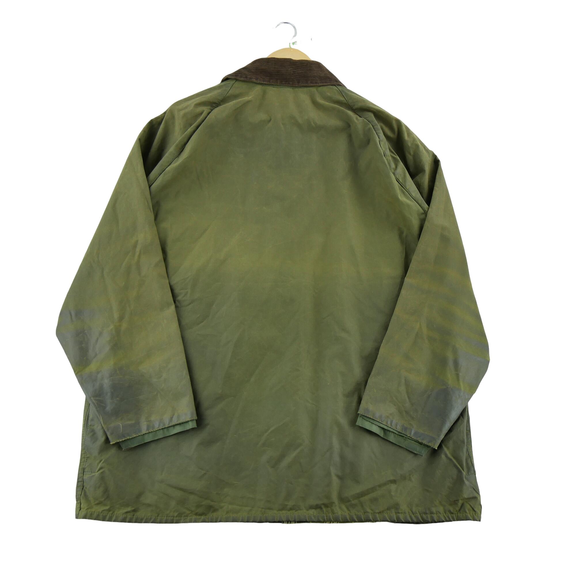 Segunda vida - Parka masculina Barbour Beaufort encerada - Em muito bom estado 2/7