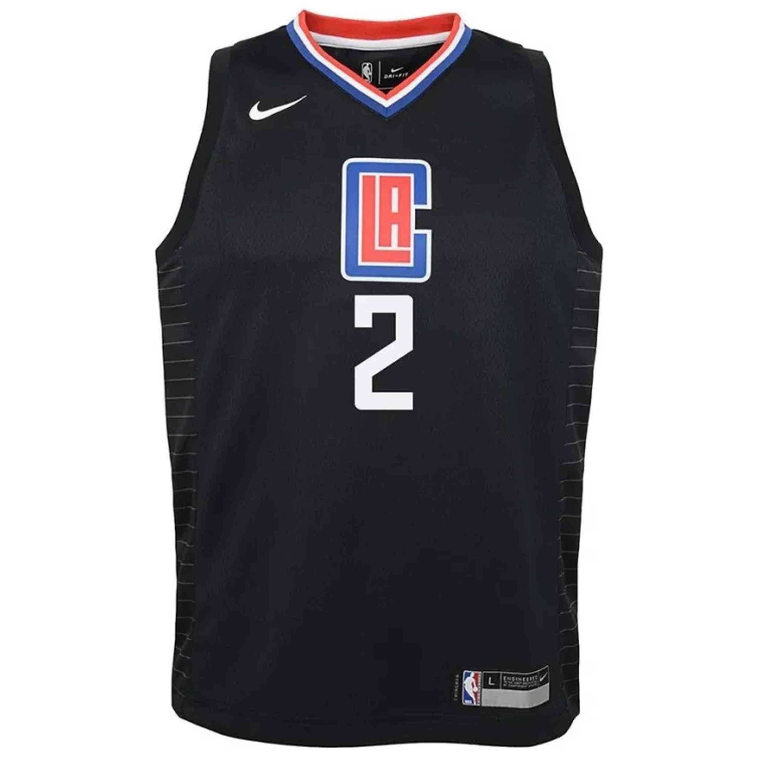 Maillot de basket Nike modèle EZ2B7BZ3P-LEOKAWBLCK pour unisexe 1/3