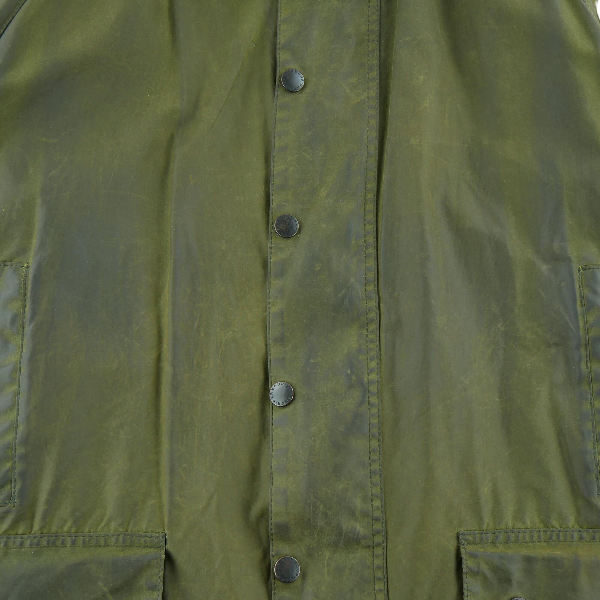 Segunda vida - Parka masculina Barbour Beaufort encerada - Em muito bom estado 4/7
