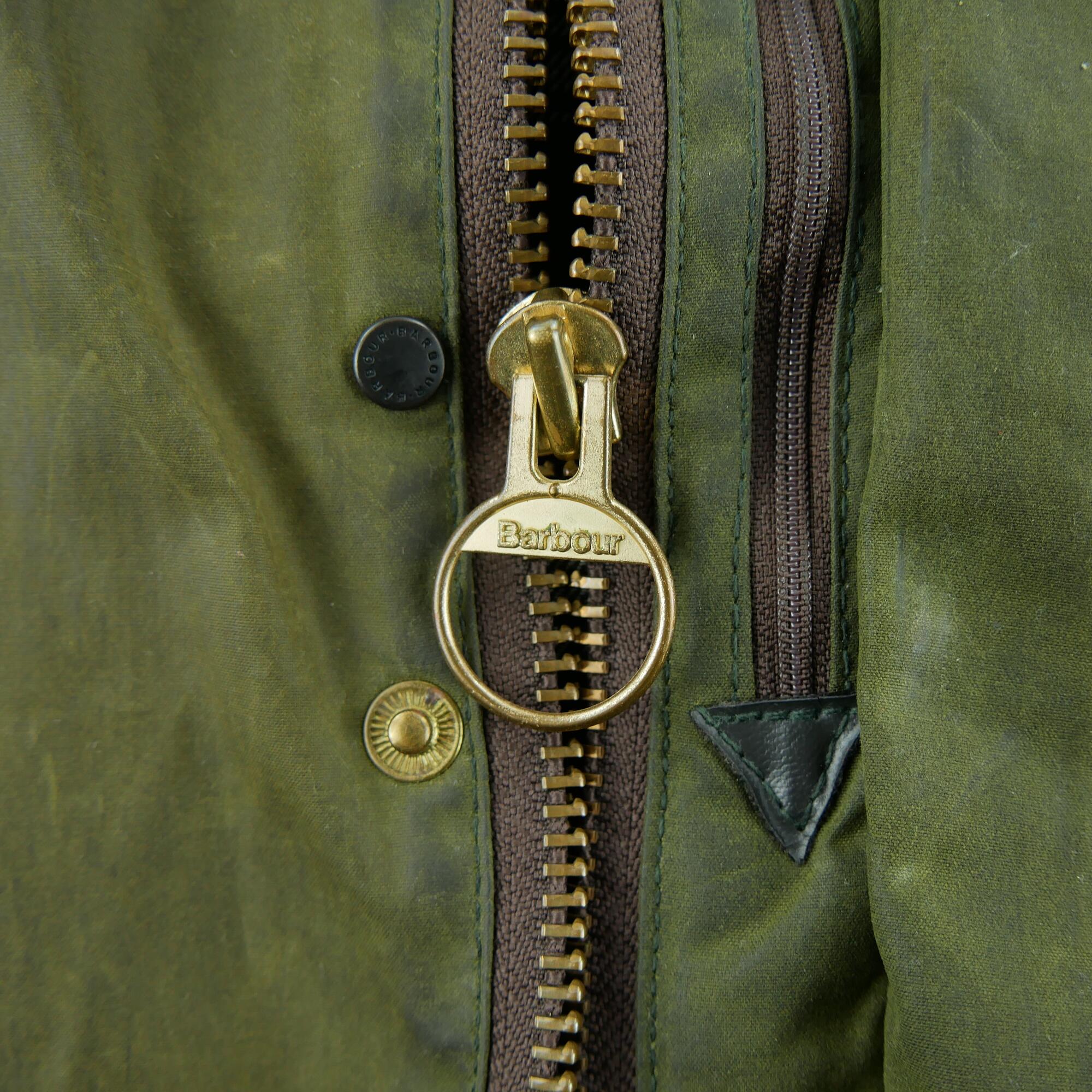 Segunda vida - Parka masculina Barbour Beaufort encerada - Em muito bom estado 6/7