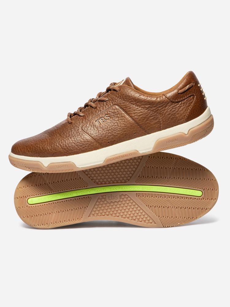 Baskets homme GEDEONE Tabac 3/5