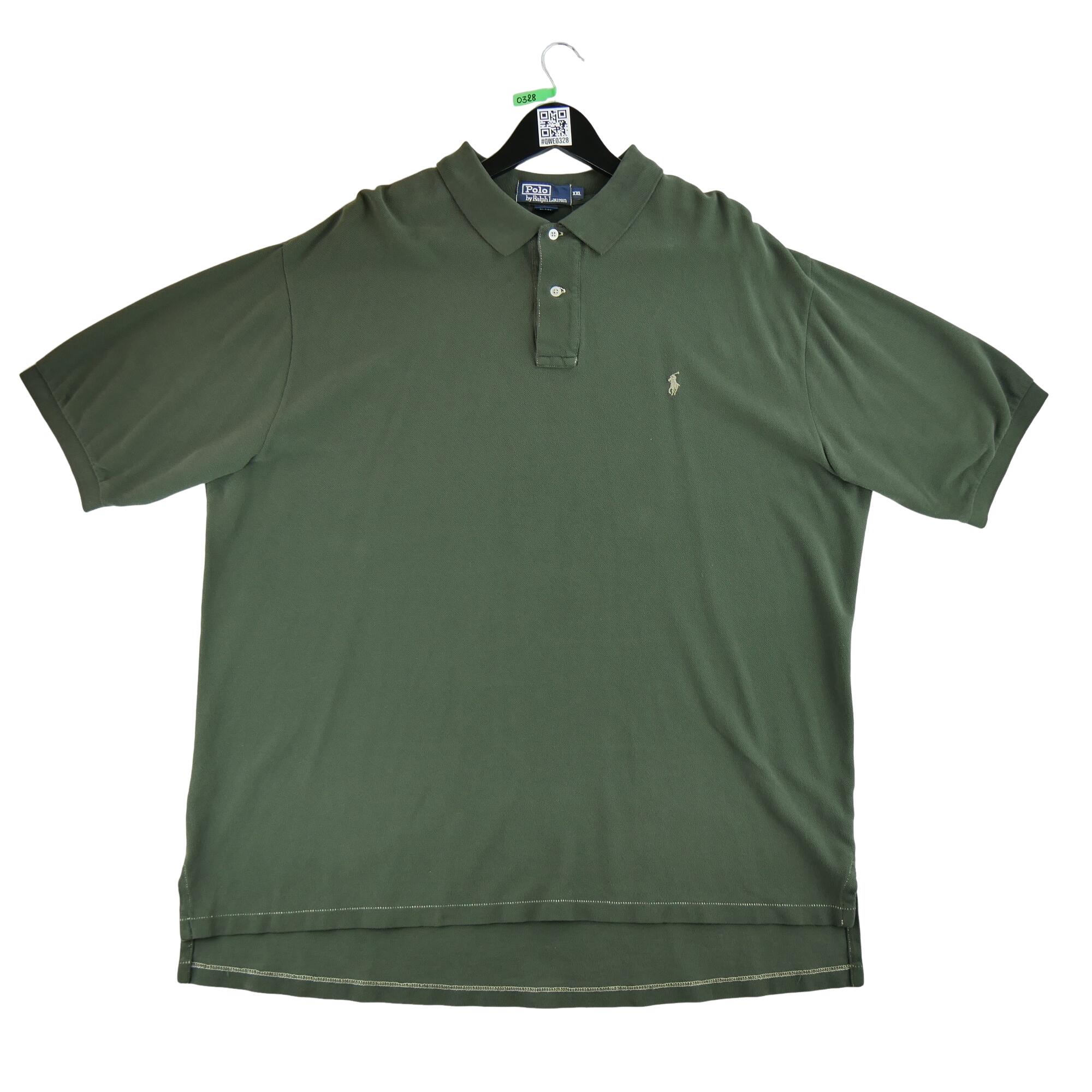 Second hand - Polo maniche corte uomo verde - Stato molto buono 2/5