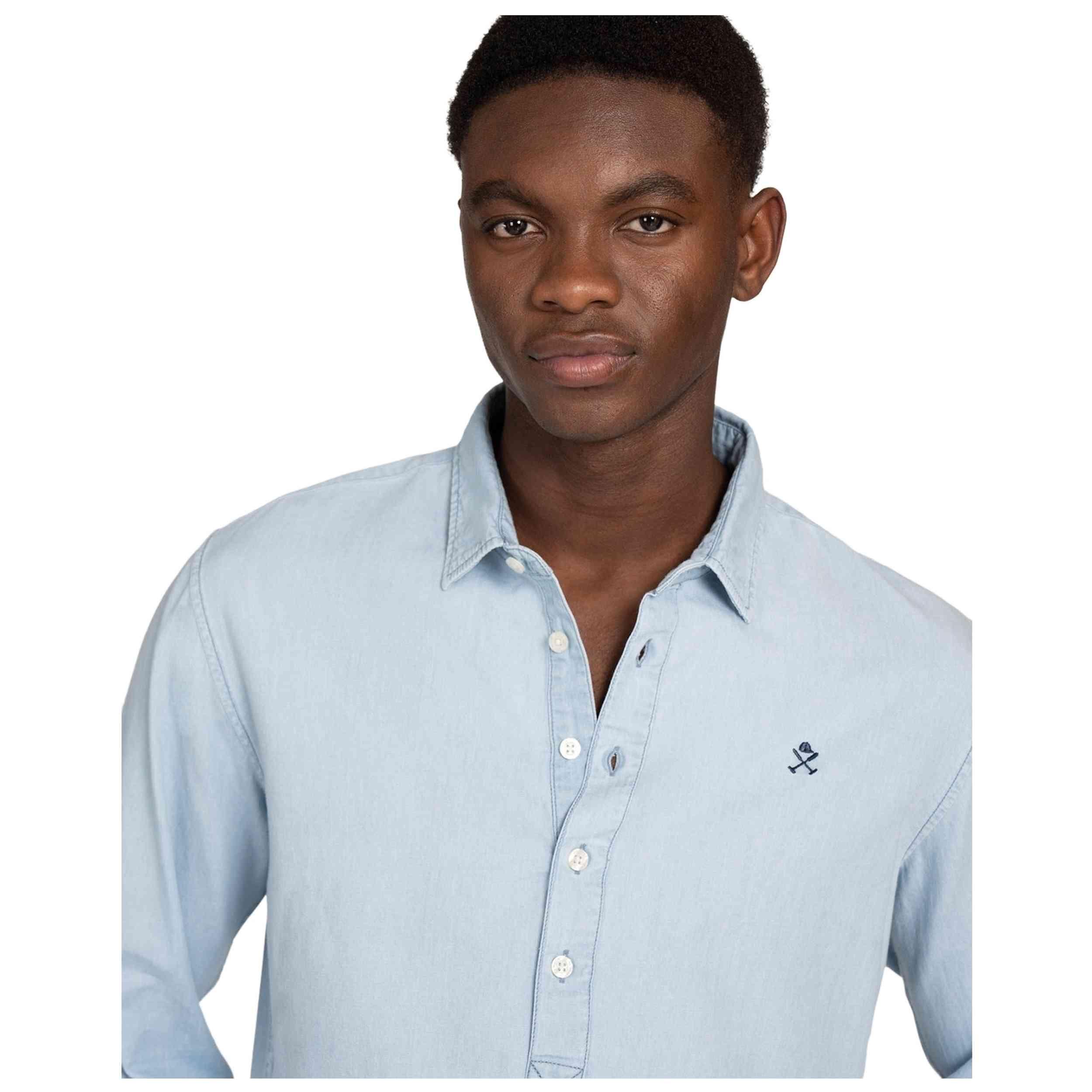 Chemise Harper & neyer modèle POLERA DENIM pour homme 3/5