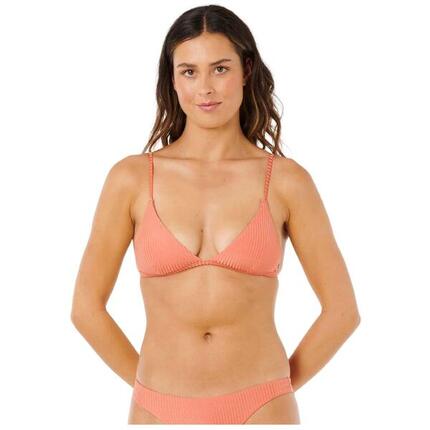 Haut de bikini Rip curl modèle Luxe Surf Fixed Triangle pour femmes